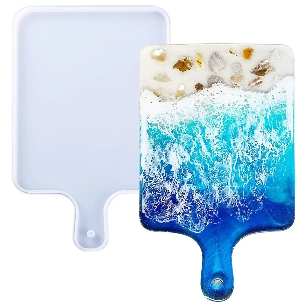 Serving Tray Mold - Reçine silikon tepsi kalıpları, epoksi reçine