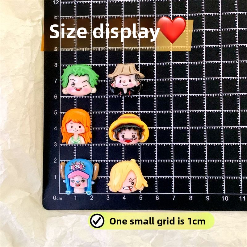 Resin Craft Ideas - One Piece çizgi film sevimli 3D