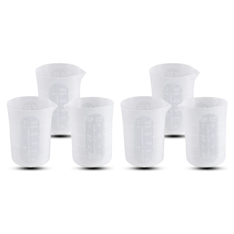 Mixing Cup Silicone - DT19-250 Ml Silikon Ölçüm Kapları Reçine