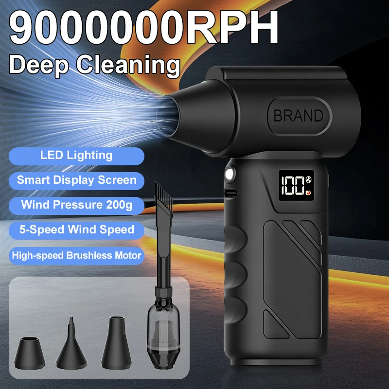 Vacuum Chamber Small - 9000KRPH Mini Turbo Hava Üfleyici Ergonomik