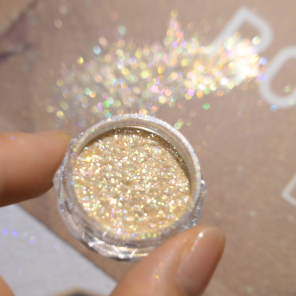 Gold Foil Flakes - Süper Parlak Altın Opal Tırnak Tozu