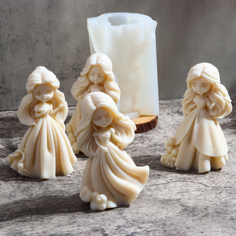 Resin Craft Ideas - 3D Sweety prenses mum silikon kalıp
