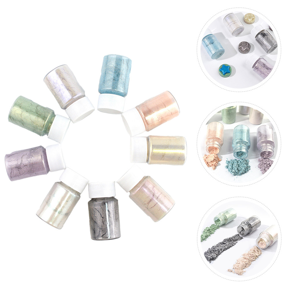 Resin Pigment Set - 9 Parça Zarif Mika Pigment Tozu