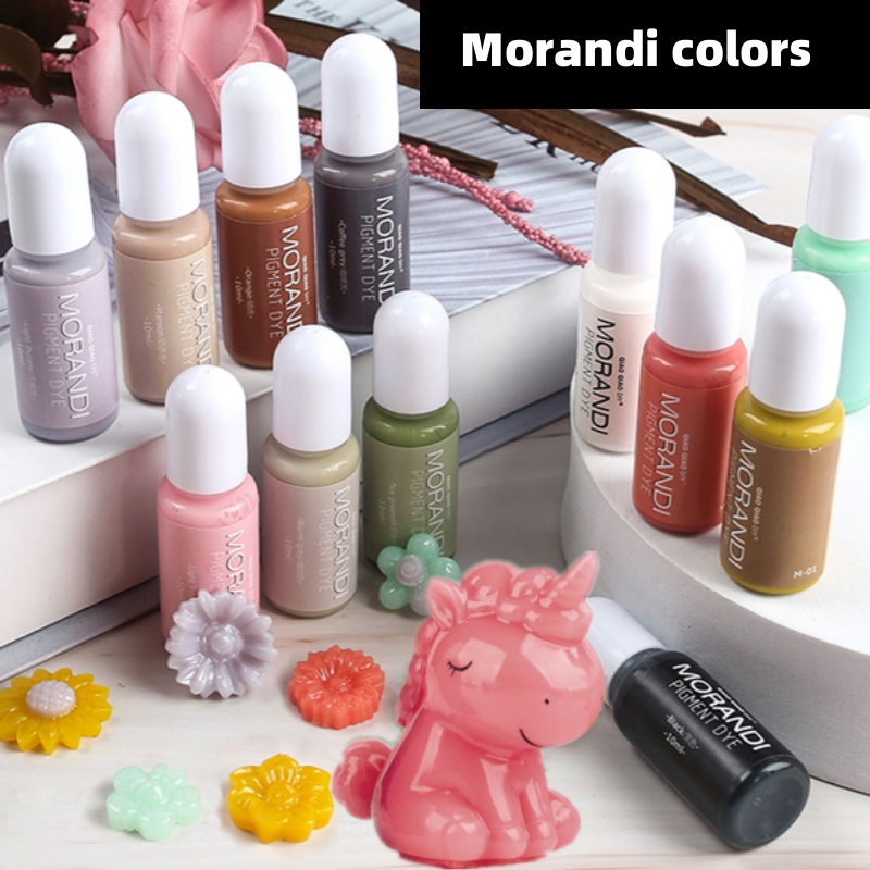 Resin Dye Alcohol - 24 Renk Morandi Opak Renk Pigmenti