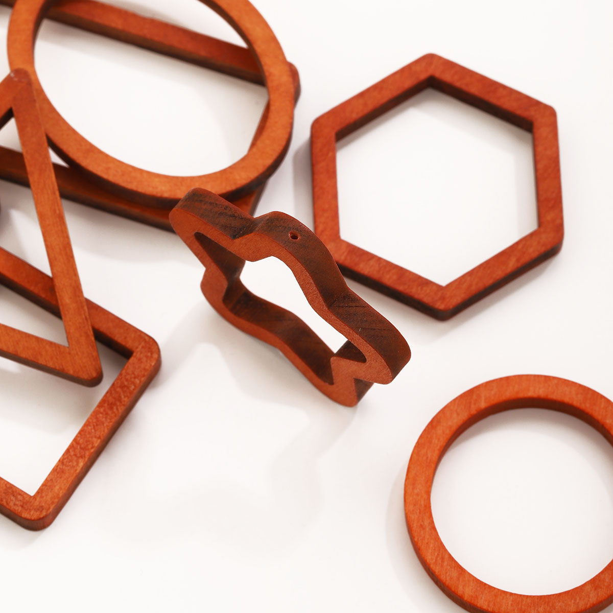 10 adet Ahşap Kalp Kare siliko - Resin Crafts incelemesi ve fiyatı