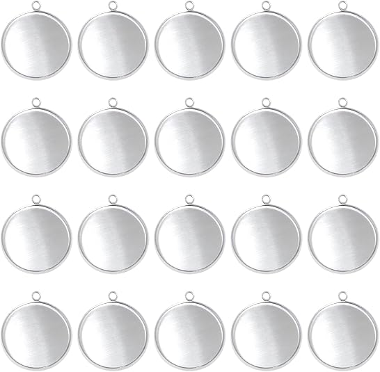 20 adet paslanmaz çelik yuvarl - Resin Crafts incelemesi ve fiyatı