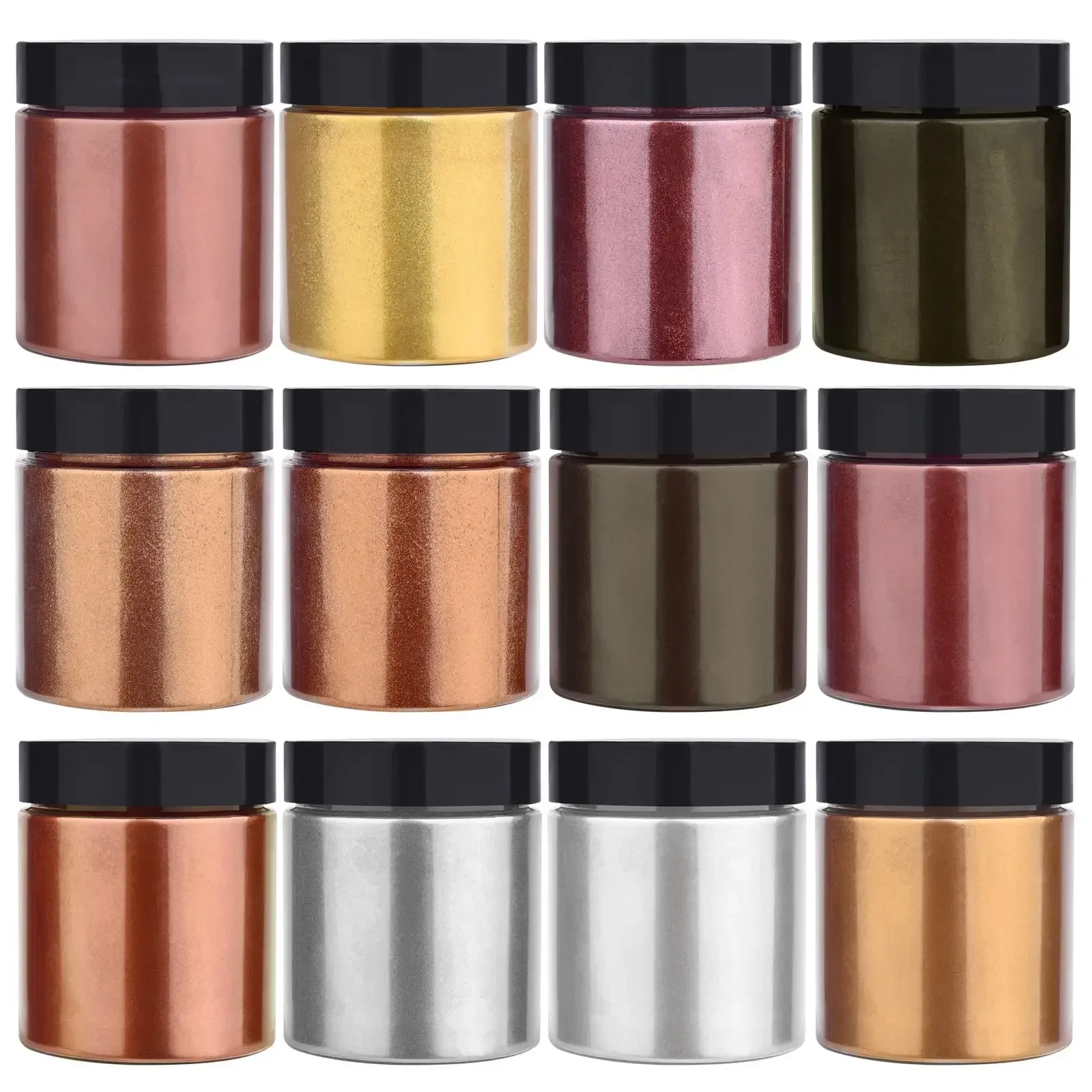 50g/Şişe Metalik Sim Tozu Altı - Resin Pigment Set incelemesi ve fiyatı