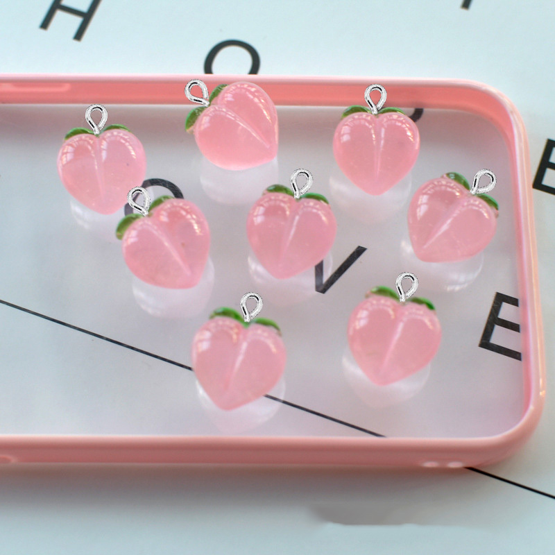 10 adet yeni şeffaf şeftali dü - Resin Craft Projects incelemesi ve fiyatı