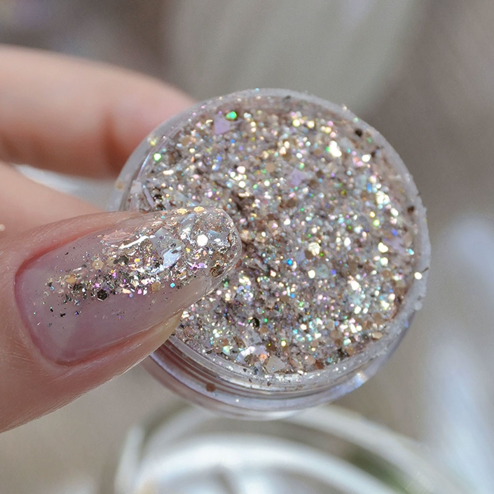 1/2 Kutu 1g Holografik Glitter - Gold Foil Flakes incelemesi ve fiyatı