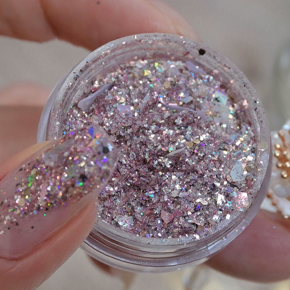 1/2 Kutu 1g Holografik Glitter - Gold Foil Flakes incelemesi ve fiyatı