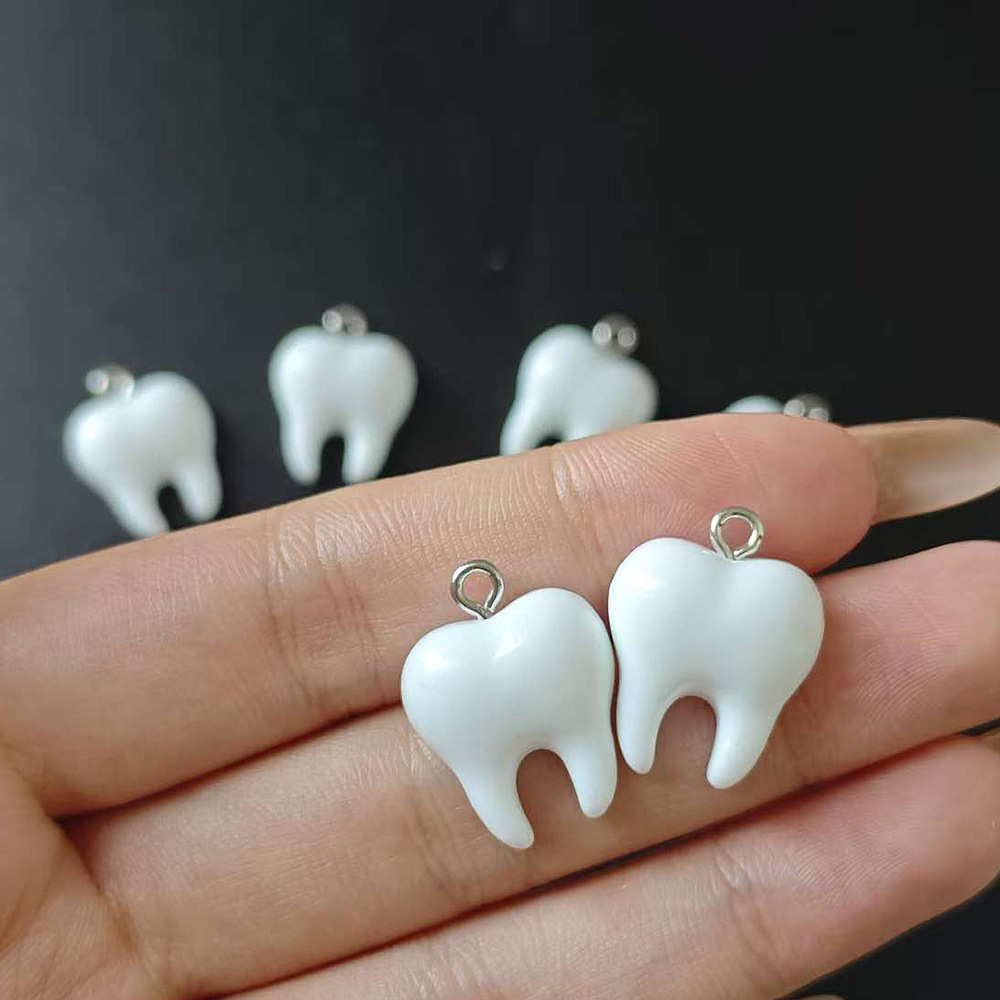 10 adet Sevimli Beyaz Diş Reçi - Resin Craft Projects incelemesi ve fiyatı