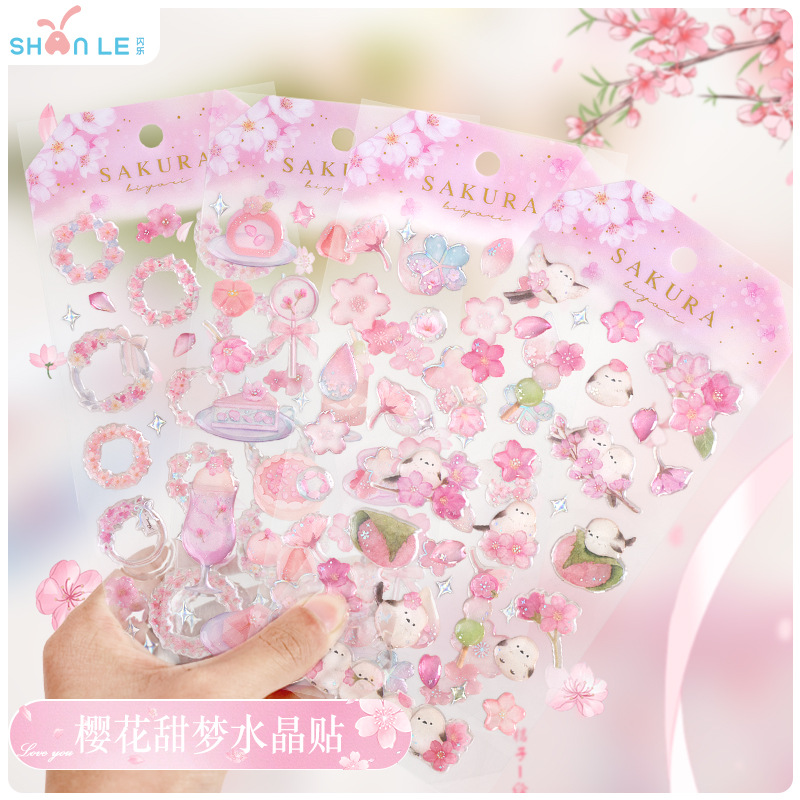 Japon Tarzı Sakura Kristal 3D  - Resin Craft Supplies incelemesi ve fiyatı