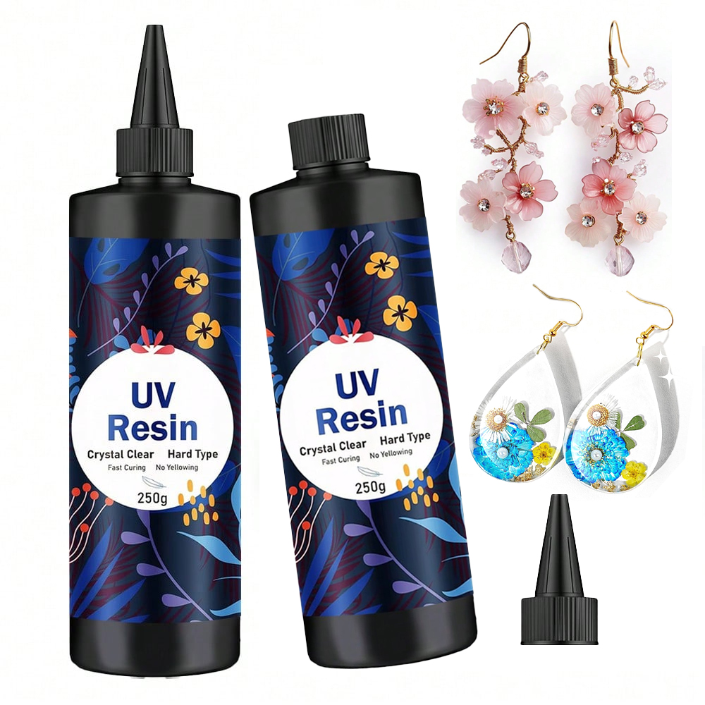 250g/500g UV Reçine Şeffaf Ser - Resin Jewelry Kit incelemesi ve fiyatı