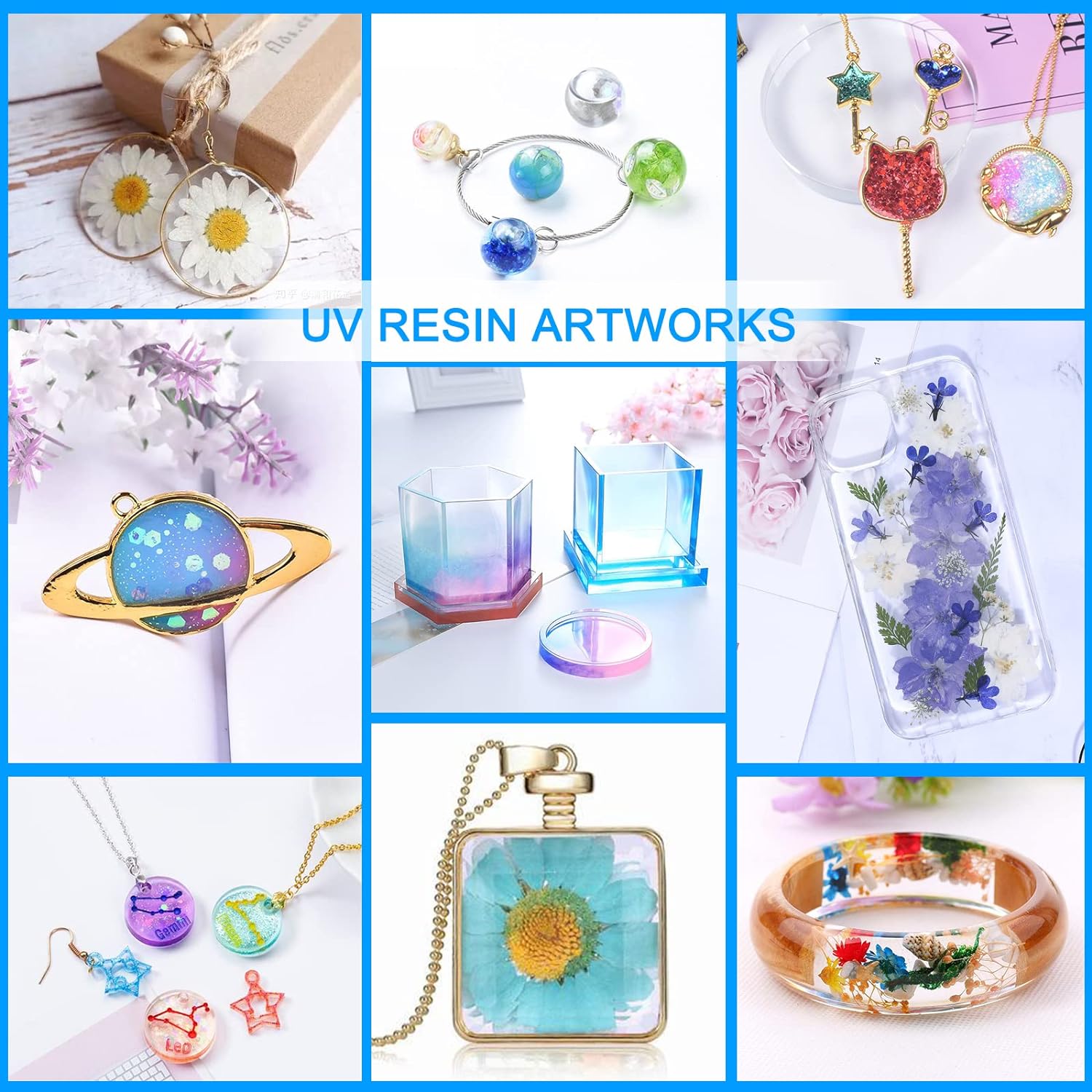 250g/500g UV Reçine Şeffaf Ser - Resin Jewelry Kit incelemesi ve fiyatı