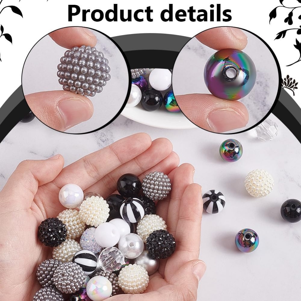 106 adet Tıknaz Boncuk 12 Stil - Resin Crafts incelemesi ve fiyatı