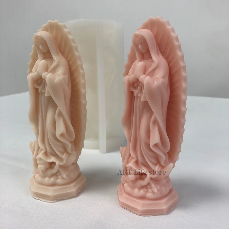 Küçük Meryem Silikon Mum Kalıp - Resin Craft Ideas incelemesi ve fiyatı