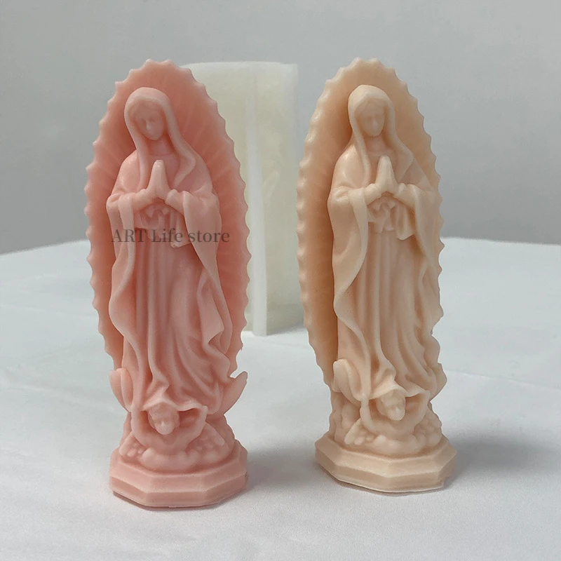 Küçük Meryem Silikon Mum Kalıp - Resin Craft Ideas incelemesi ve fiyatı