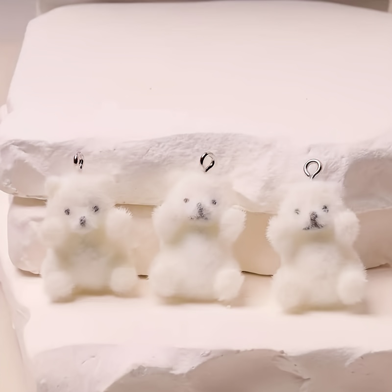 6 adet kutup ayısı reçine takı - Resin Craft Supplies incelemesi ve fiyatı