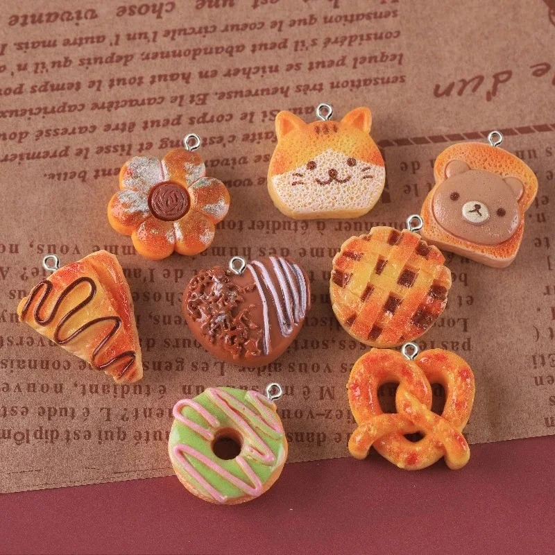 10 adet sevimli sahte gıda reç - Resin Crafts Diy incelemesi ve fiyatı