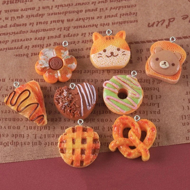 10 adet sevimli sahte gıda reç - Resin Crafts Diy incelemesi ve fiyatı
