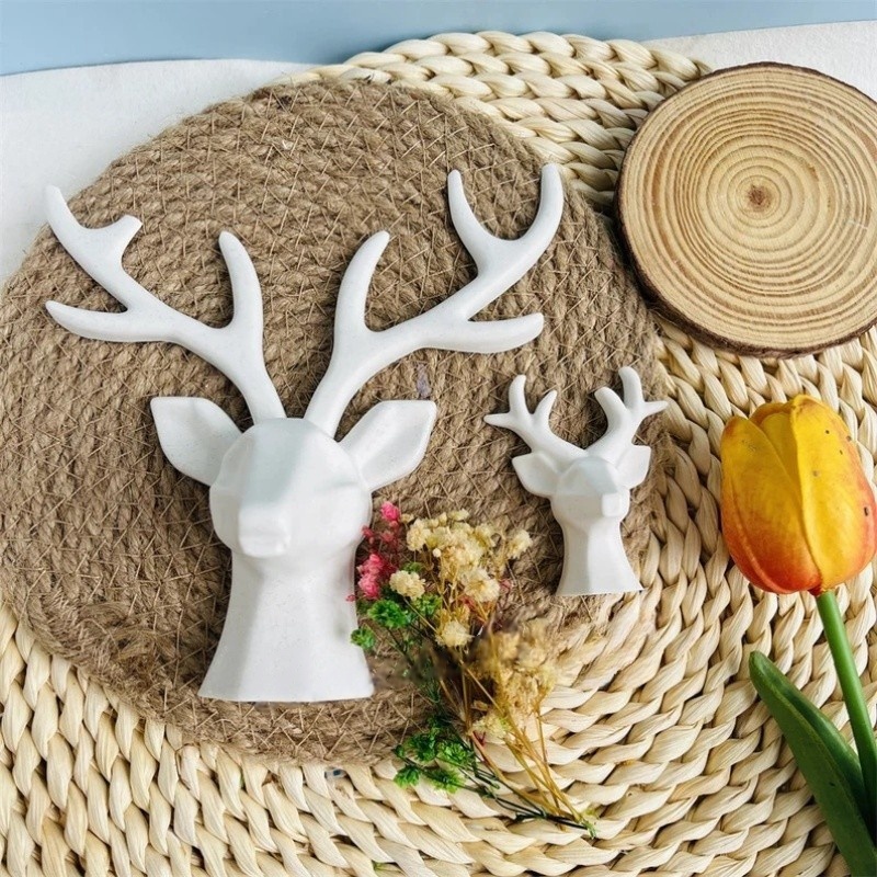 2 adet Geyik Boynuzları Süs Si - Resin Craft Ideas incelemesi ve fiyatı