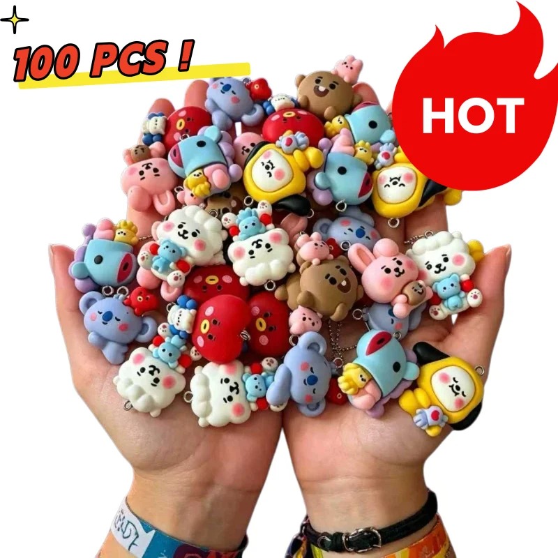 7 adet BT21 Reçine Karikatür F - Resin Crafts incelemesi ve fiyatı
