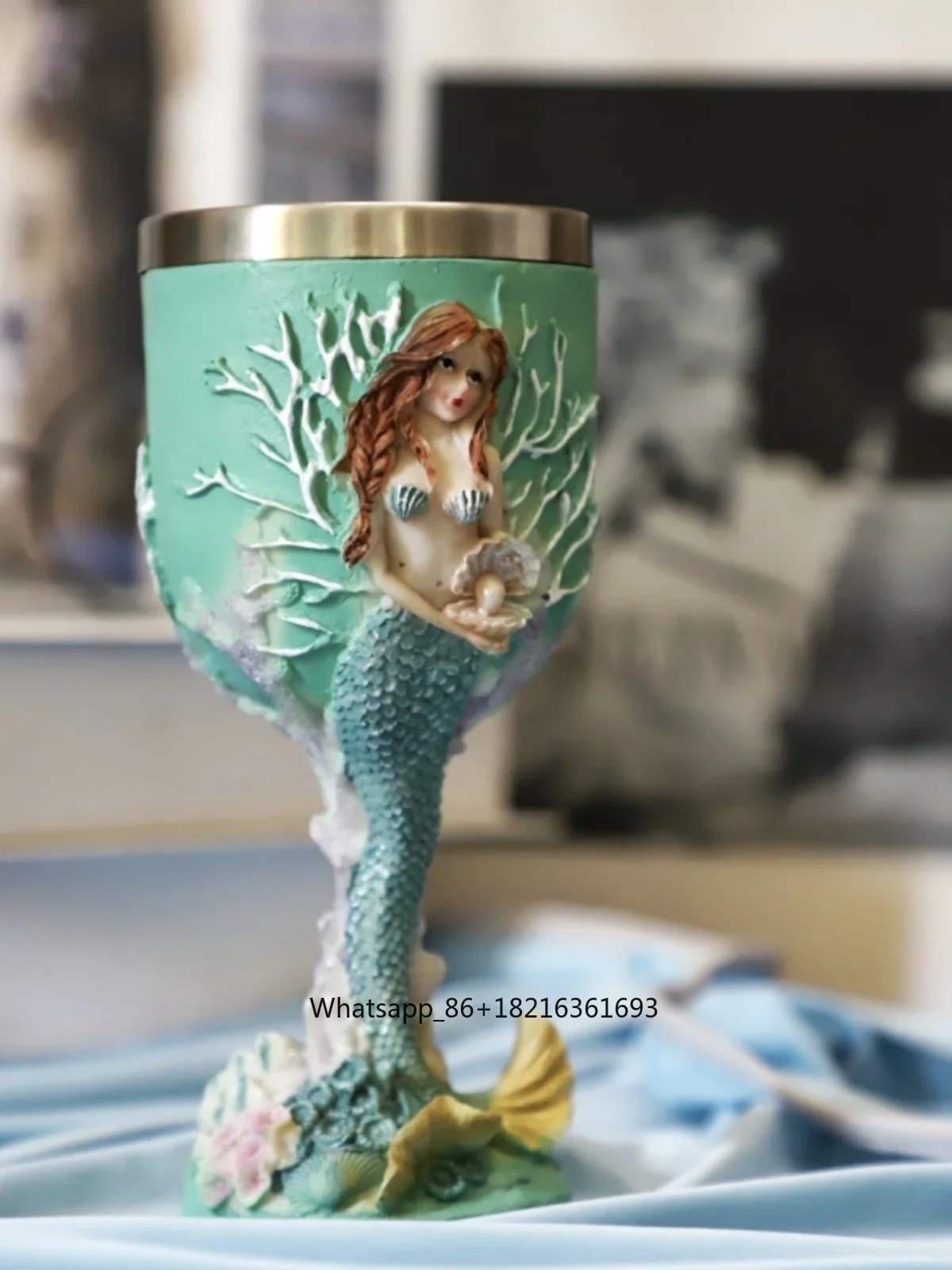 Üç boyutlu gravürlü deniz kızı - Resin Crafts incelemesi ve fiyatı