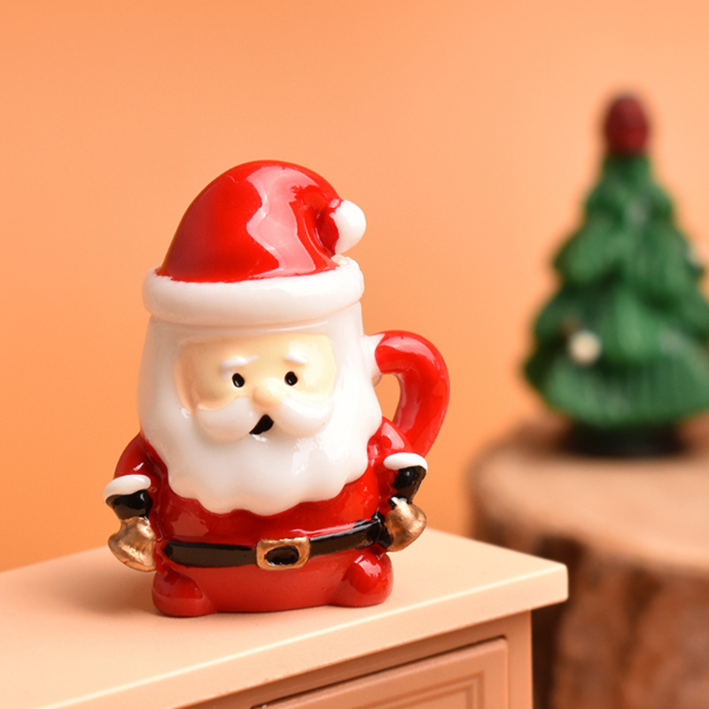 Mini Noel Baba Çay Fincanı Süs - Resin Craft Supplies incelemesi ve fiyatı