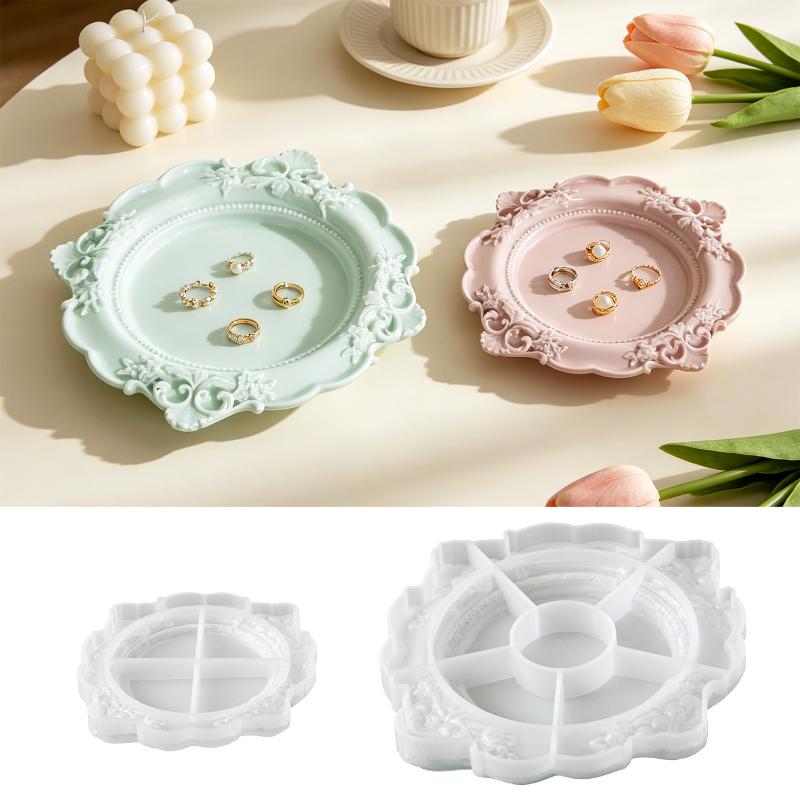 1 adet Vintage Barok Rölyef si - Silicone Mold Tray incelemesi ve fiyatı