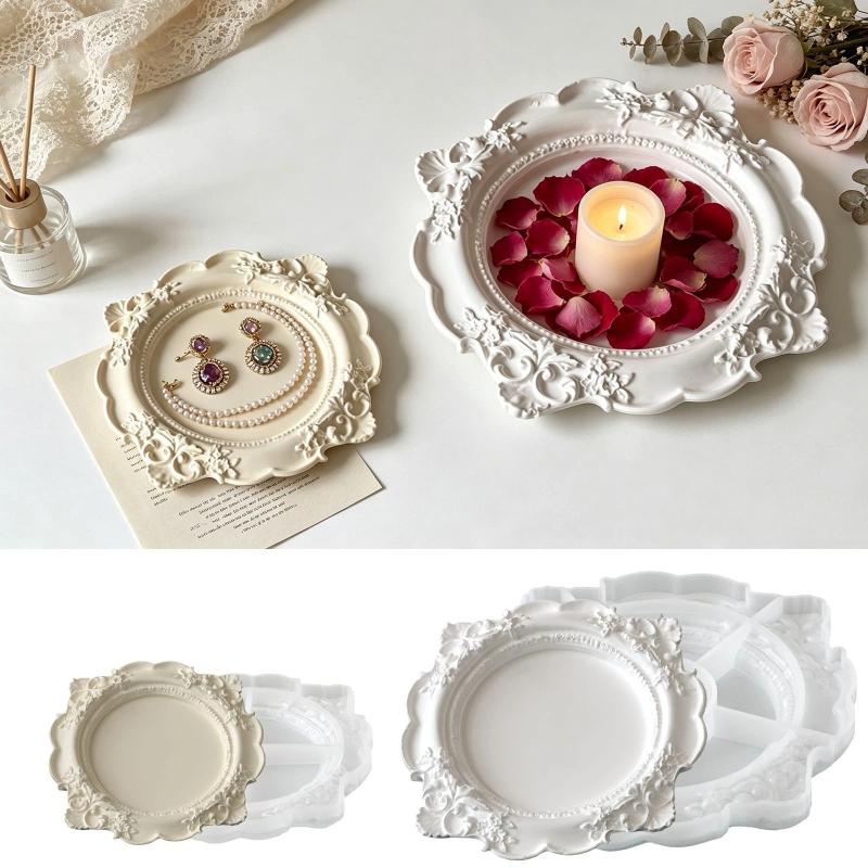 1 adet Vintage Barok Rölyef si - Silicone Mold Tray incelemesi ve fiyatı