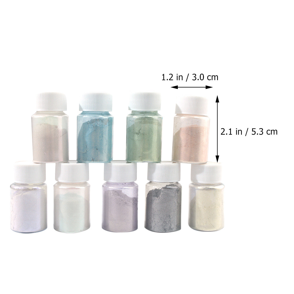9 Parça Zarif Mika Pigment Toz - Resin Pigment Set incelemesi ve fiyatı