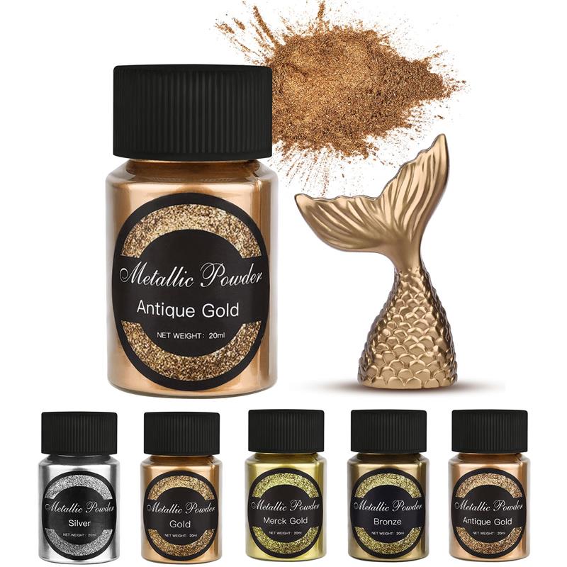 20 Ml Pırıltılı Metalik Altın  - Resin Pigment Set incelemesi ve fiyatı