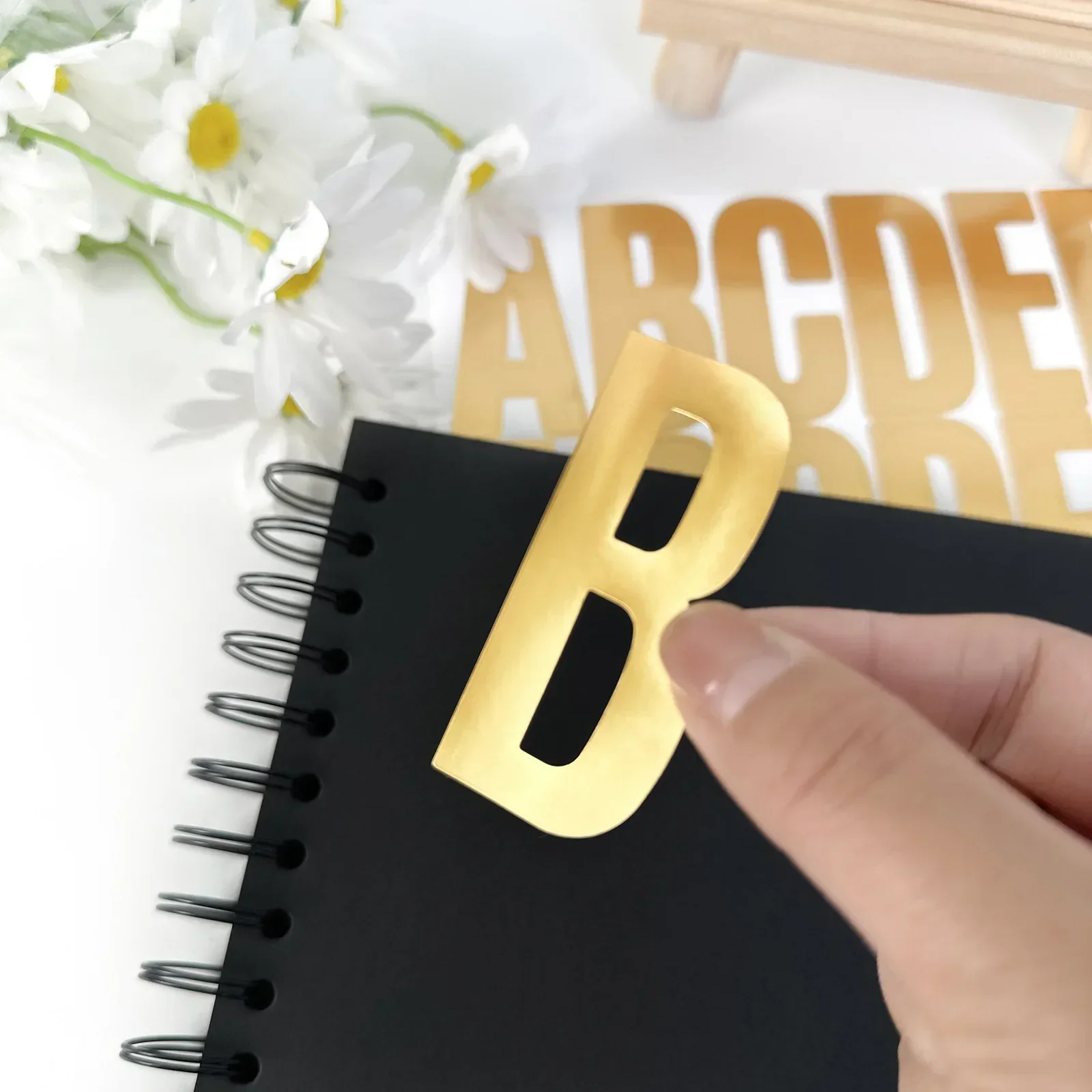 100 Adet 6 Yaprak Altın Mektup - Gold Foil Flakes incelemesi ve fiyatı