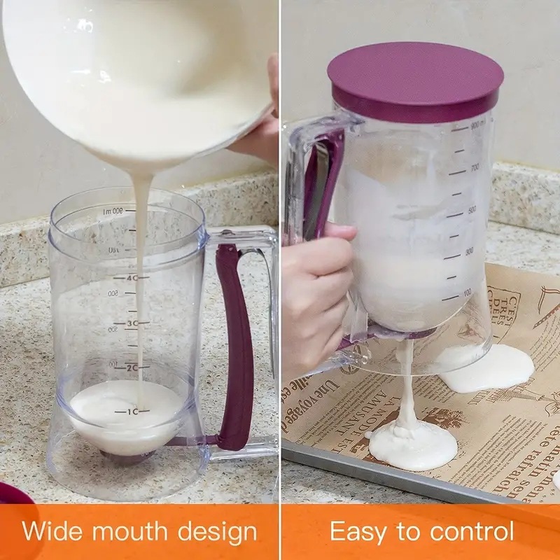900 ml Hamur Dağıtıcı, Ölçü Et - Mixing Cup Silicone incelemesi ve fiyatı