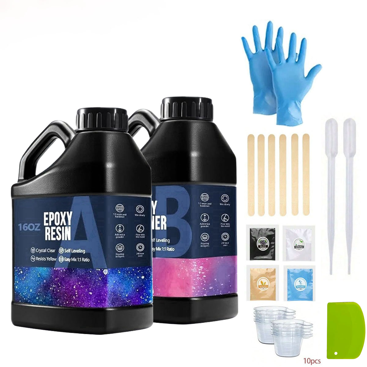 1000ml Kristal Berraklığında E - Resin Jewelry Kit incelemesi ve fiyatı