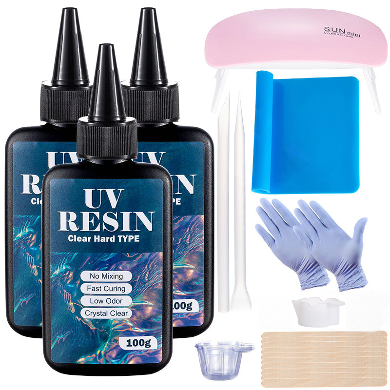 100g/250g Şeffaf UV Reçine Ser - Epoxy Uv Resin Kit incelemesi ve fiyatı